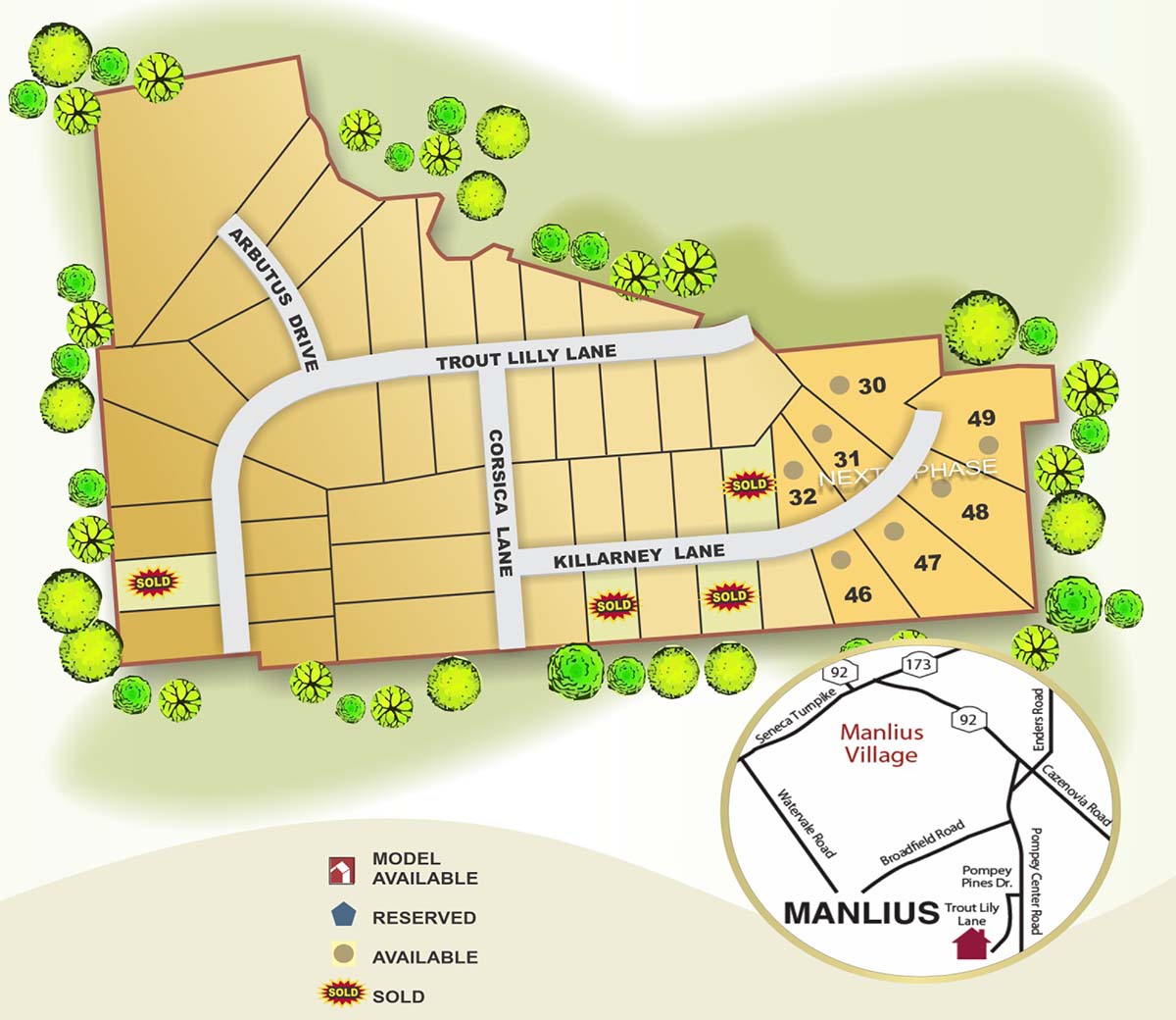 Arbutus Park Map
