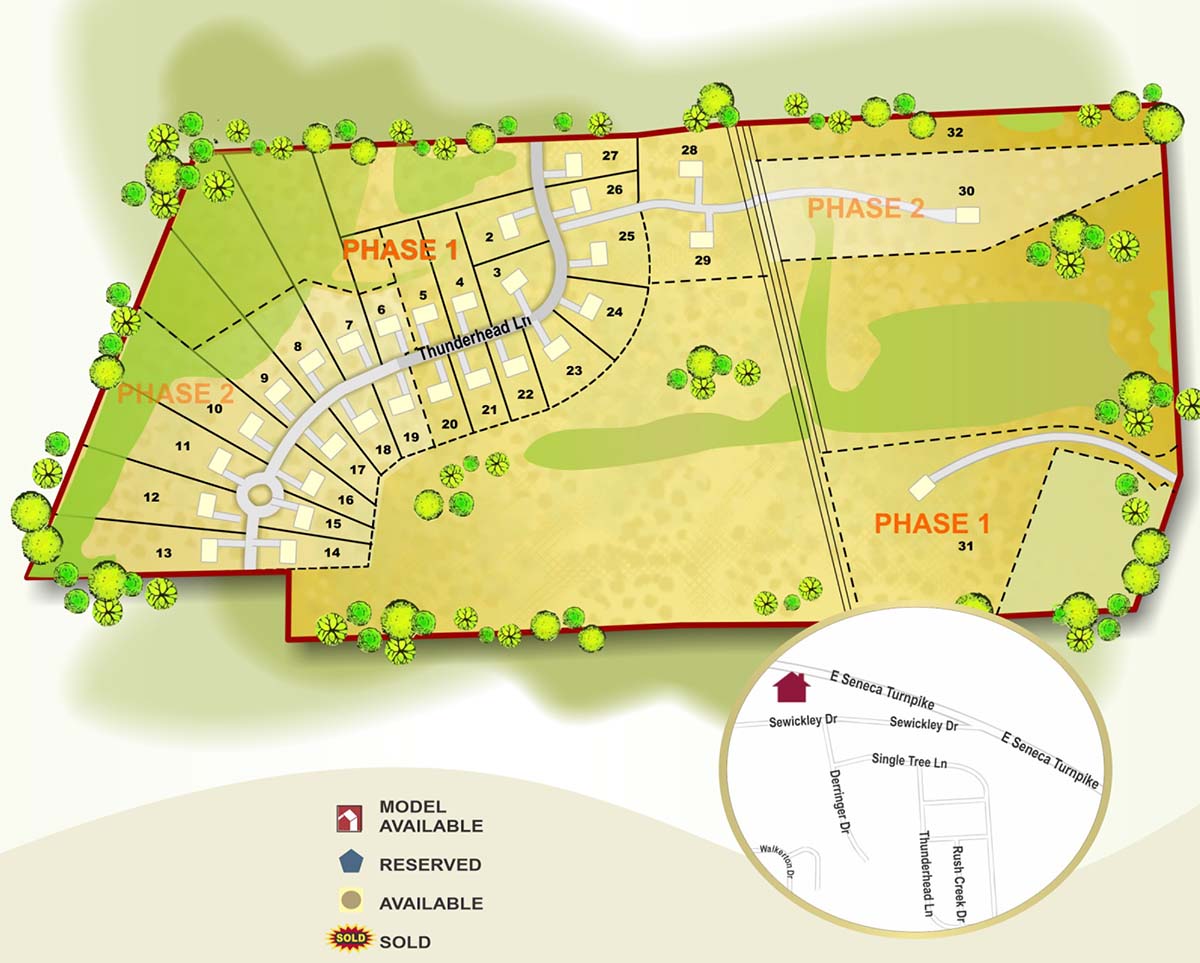 Hummel Estates Map