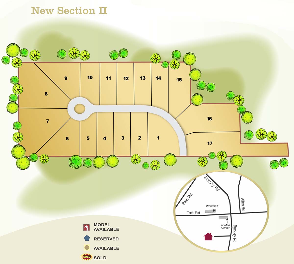 Red Barn Acres Map