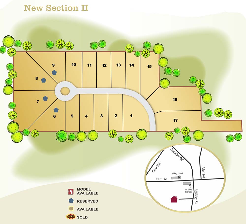 Red Barn Acres Map